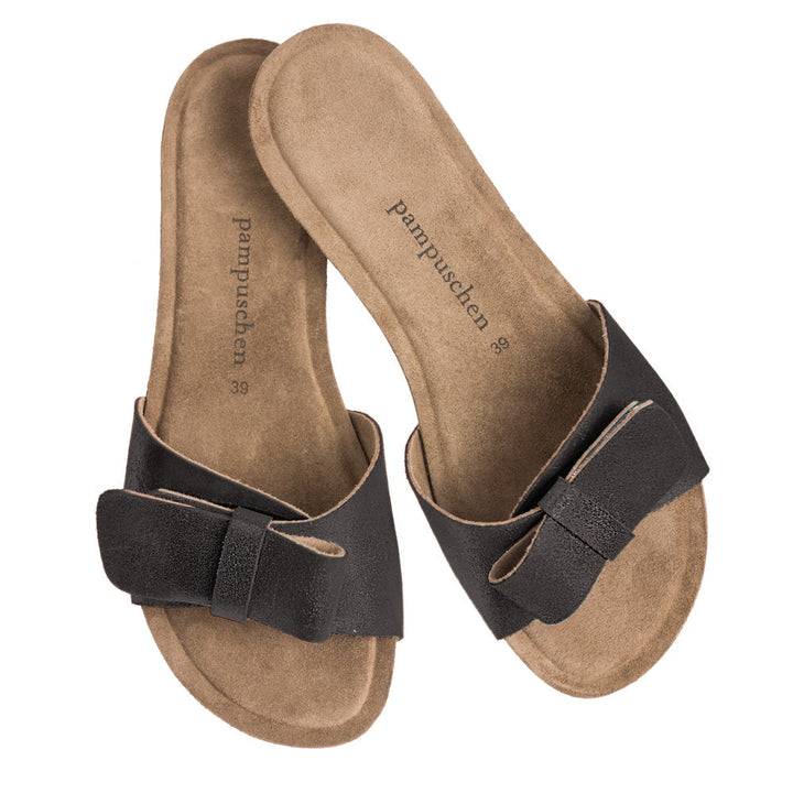 Pampuschen Vera B schwarz-metallic Blitzverkäufe