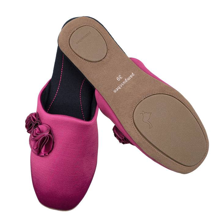 Pampuschen Ginger satin beere Sonderangebot
