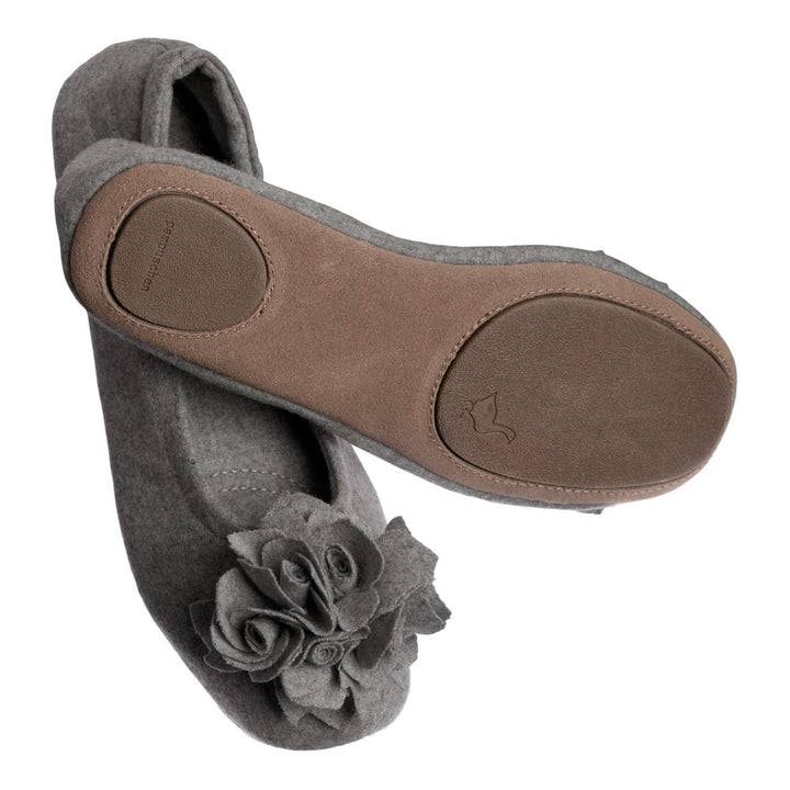 Pampuschen Grace wool kies Online Outlet