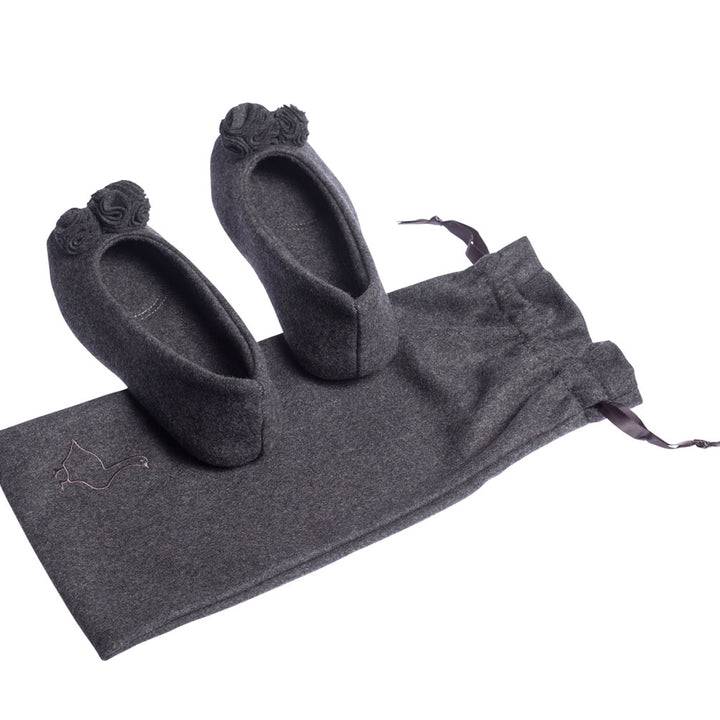 Pampuschen Betty anthrazit Zeitlich begrenztes Angebot