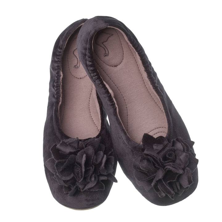 Pampuschen Grace velvet schwarz Bestseller