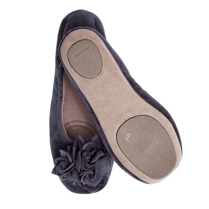 Pampuschen Grace velvet schwarz Bestseller