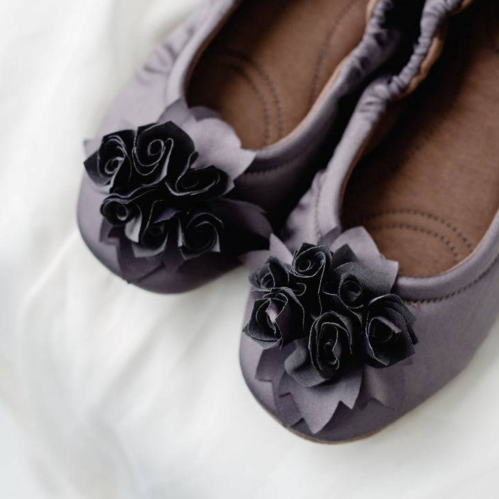 Pampuschen Grace satin taupe Tägliche Deals
