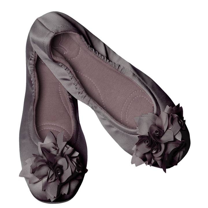 Pampuschen Grace satin taupe Tägliche Deals