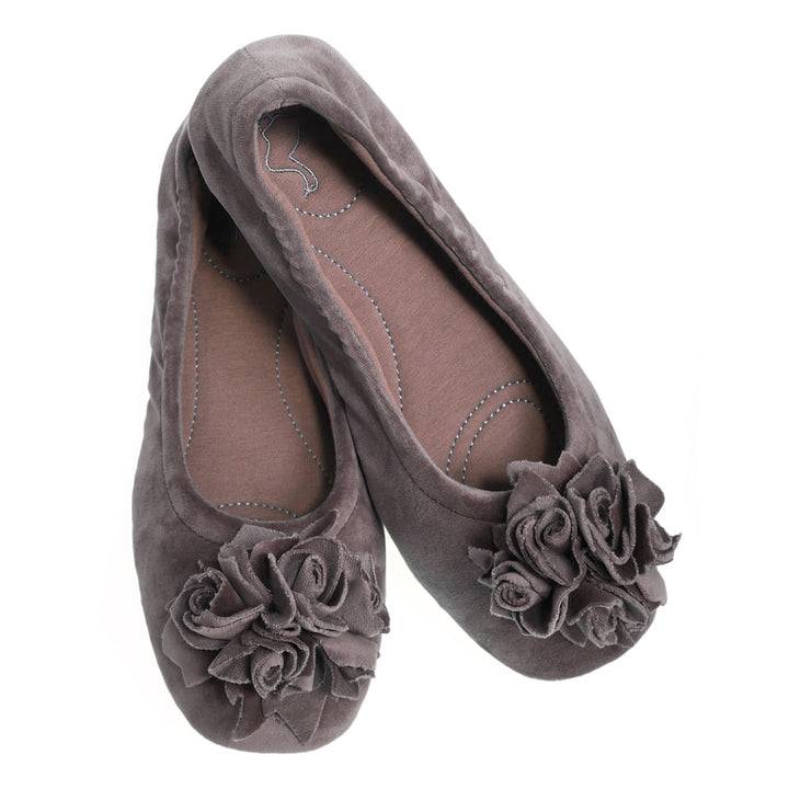 Pampuschen Grace velvet taupe Sonderangebote