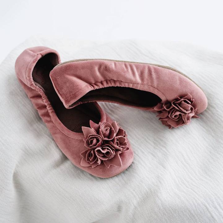 Pampuschen Grace velvet rosenholz Bis zu 60% Rabatt