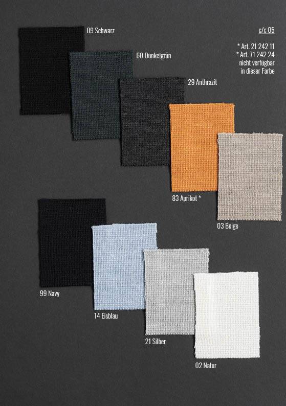 Phil Petter Rundhals-Pullover aus Merinowolle, breiter Ripp-Strick Speichern exportieren