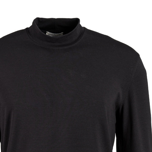 Phil Petter Stehkragen-Pullover aus Premium Jersey, langarm zollfrei