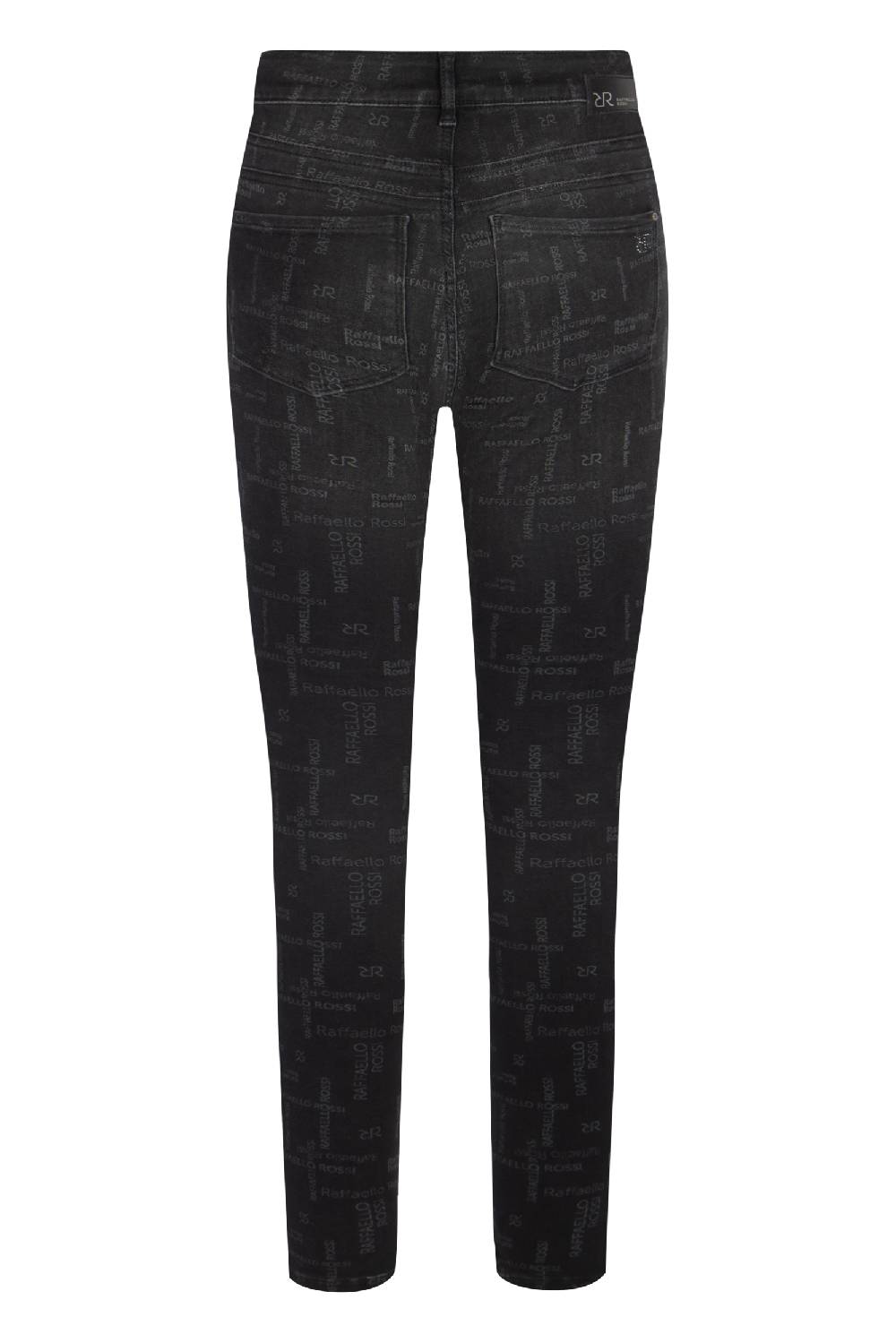 ﻿Raffaello Rossi 5-Pocket Skinny lang Mid Waist gemustert: AMAL L Auslauf