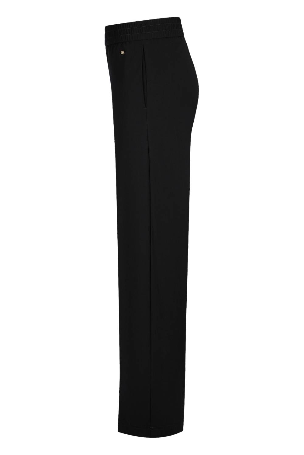 Raffaello Rossi Marlenehose Wide Leg lang Mid Waist schwarz: COSMEA im Angebot
