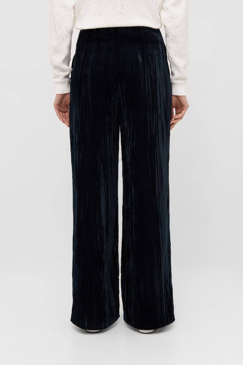 Raffaello Rossi Marlenehose Wide Leg lang High Waist blau: ANAIS Fabrikverkauf