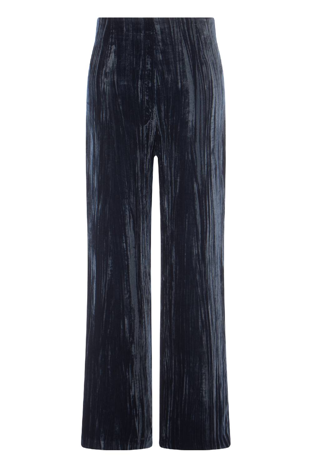 Raffaello Rossi Marlenehose Wide Leg lang High Waist blau: ANAIS Fabrikverkauf