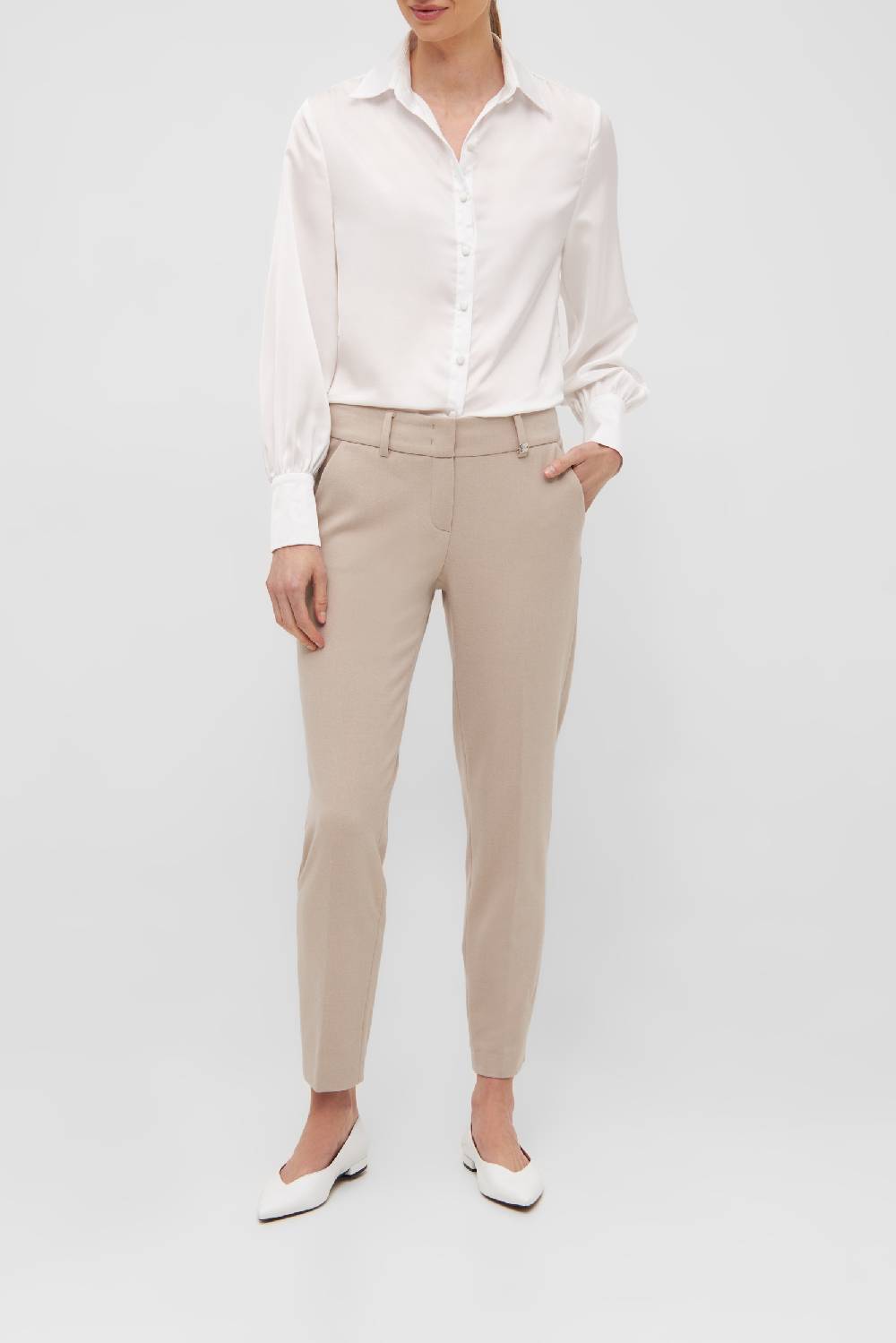 Raffaello Rossi Chino Straight lang Mid Waist schwarz: DORA O Blitzverkäufe