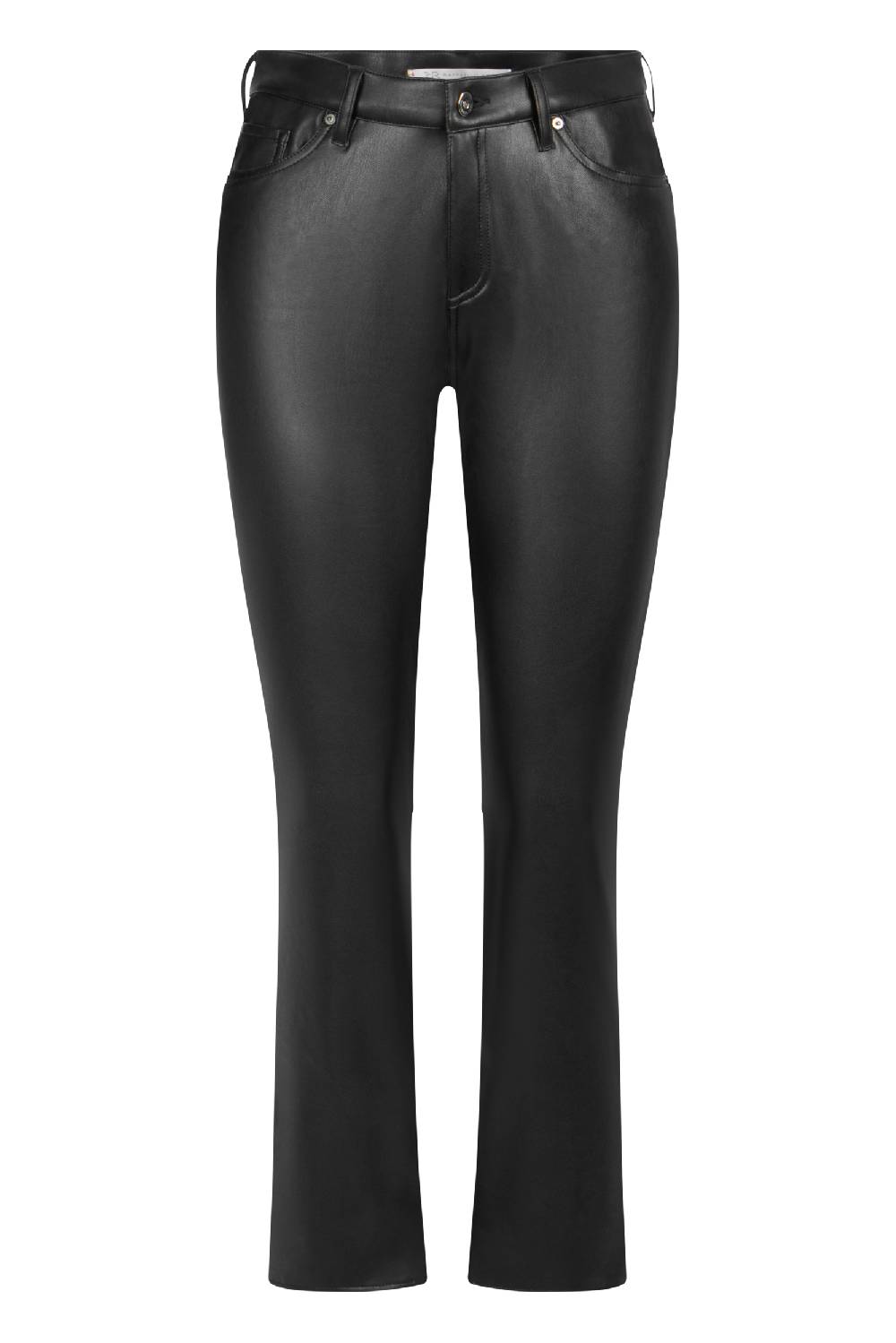 Raffaello Rossi 5-Pocket Slim verkürzt -7/8 Mid Waist schwarz: KASIA 7/8 Rabatt