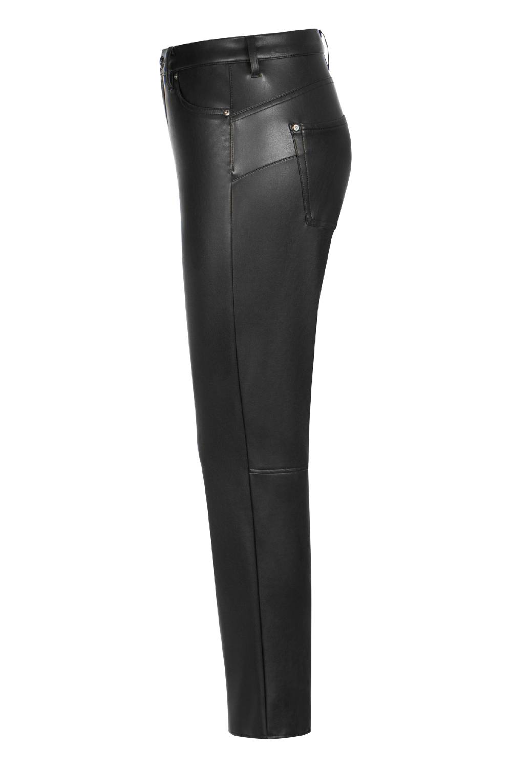 Raffaello Rossi 5-Pocket Slim verkürzt -7/8 Mid Waist schwarz: KASIA 7/8 Rabatt