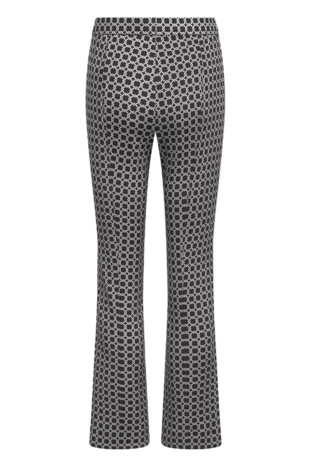 Raffaello Rossi Bootcut Slim verkürzt -7/8 Mid Waist gemustert: MACY 7/8 Versandkostenfrei