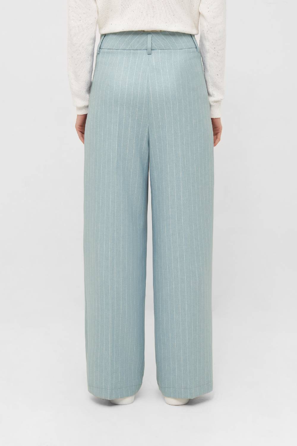 Raffaello Rossi Bundfaltenhose Wide Leg lang High Waist gemustert: MAYLA Online Shopping