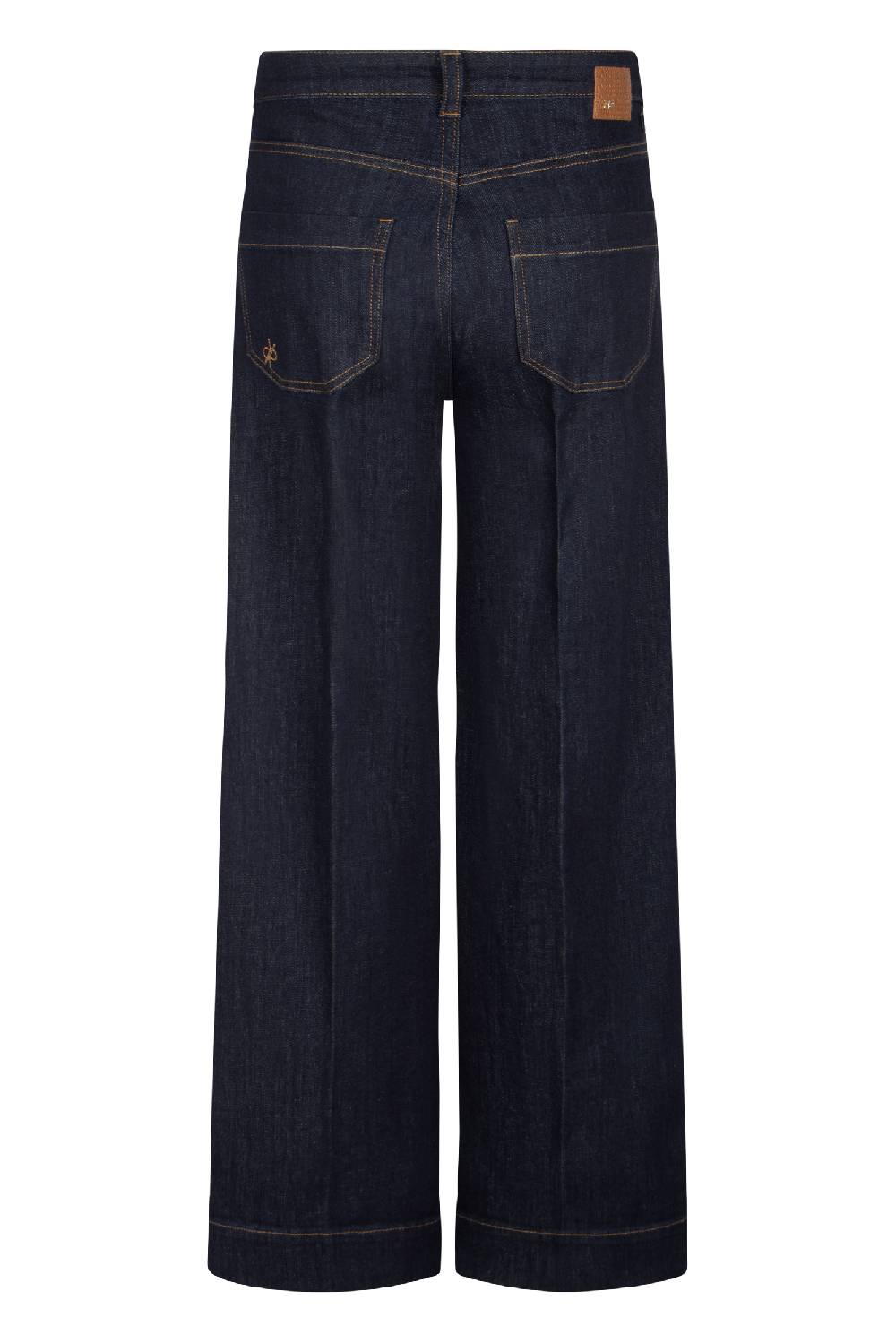 Raffaello Rossi 5-Pocket Wide Leg verkürzt -6/8 High Waist blau: MIRU Preisnachlass