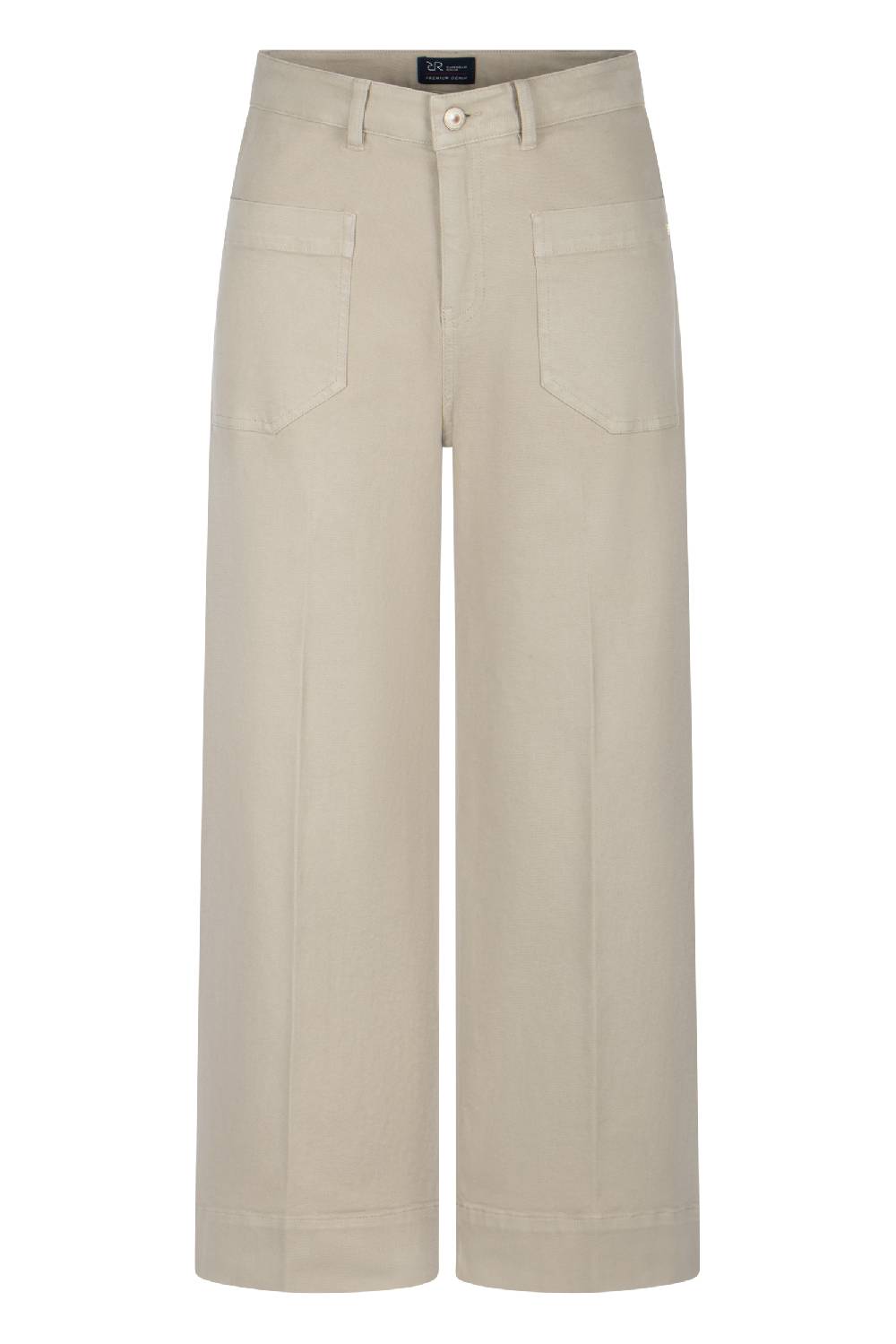 Raffaello Rossi Bootcut Wide Leg verkürzt -7/8 High Waist beige: MIRU 6/8 Saisonschlussverkauf