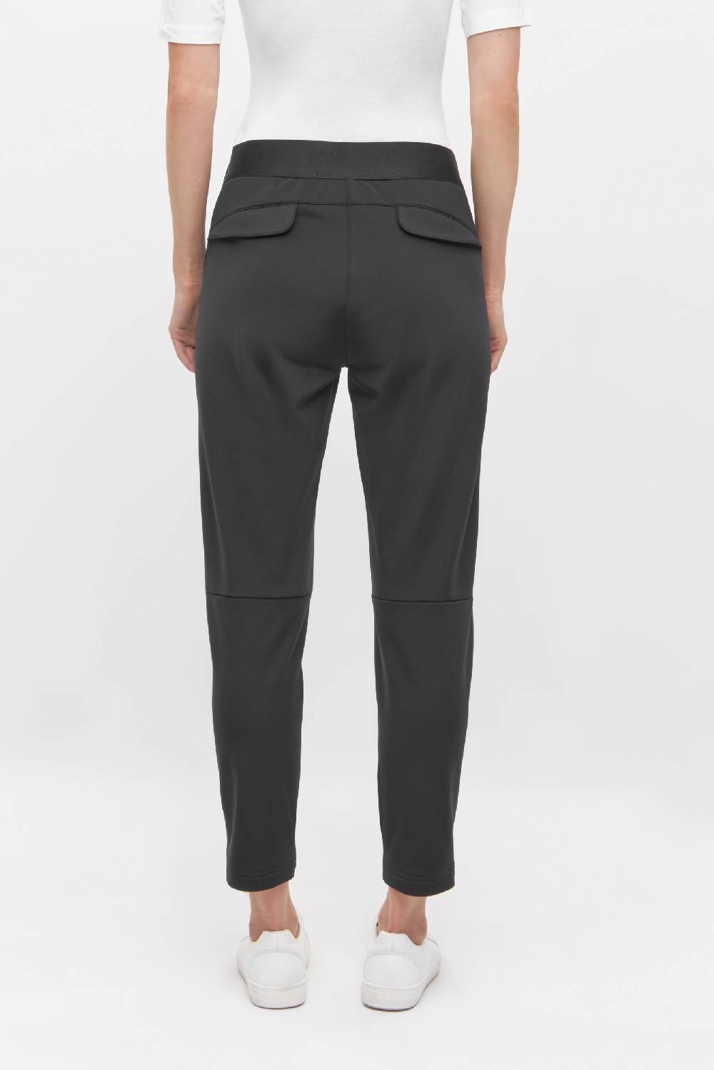 Raffaello Rossi Joggpant Relaxed verkürzt -7/8 Mid Waist schwarz: NATINA RIBBON Black Friday