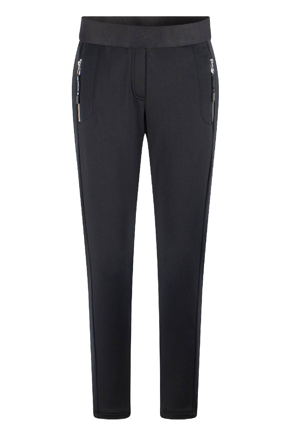 Raffaello Rossi Joggpant Relaxed verkürzt -7/8 Mid Waist schwarz: NATINA RIBBON Black Friday