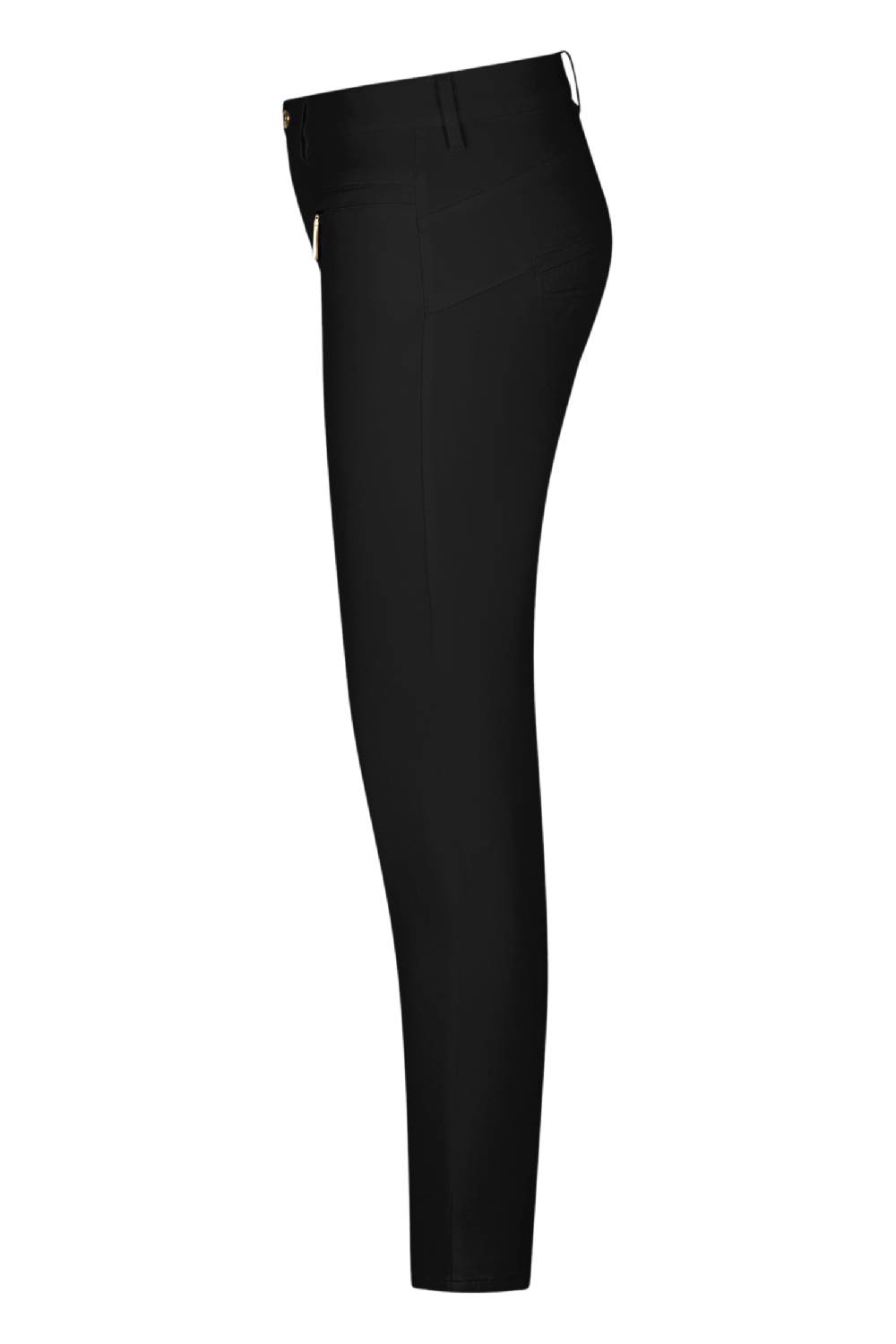 Raffaello Rossi 5-Pocket Slim lang Mid Waist schwarz: SUSANA Osterangebot