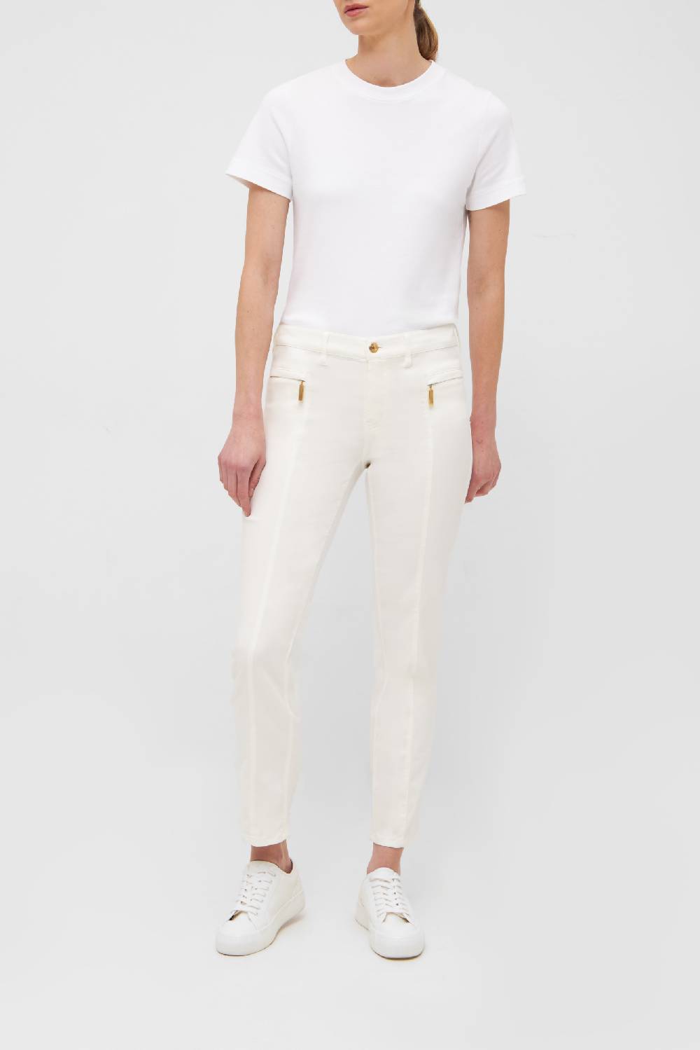 Raffaello Rossi 5-Pocket Slim lang Mid Waist schwarz: SUSANA Osterangebot