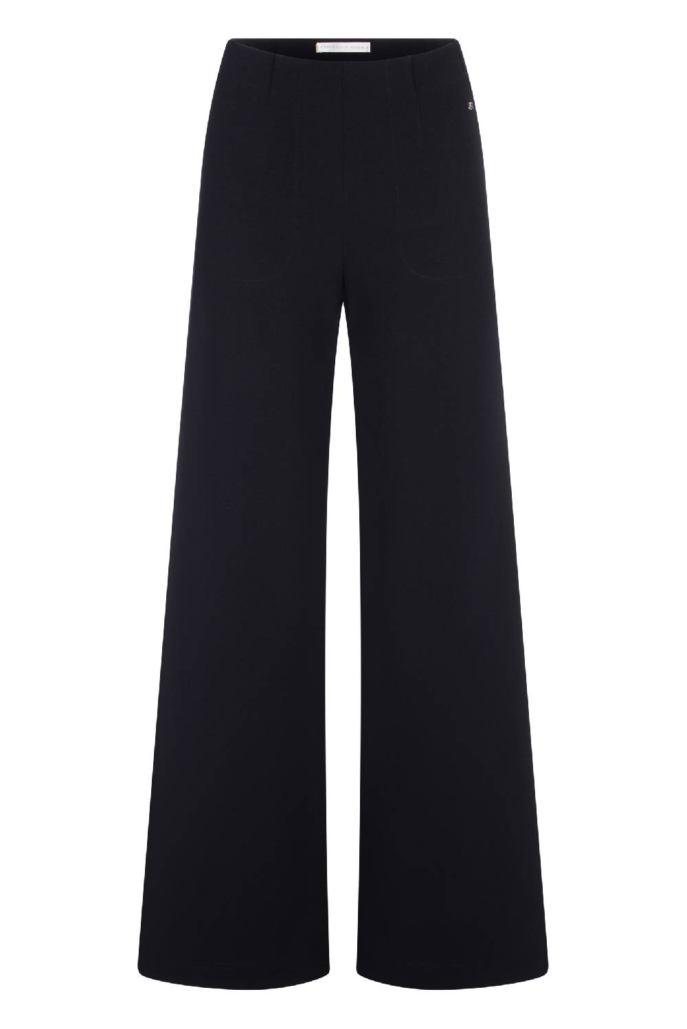 Raffaello Rossi Marlenehose Wide Leg lang High Waist blau: VIKA Lagerräumung