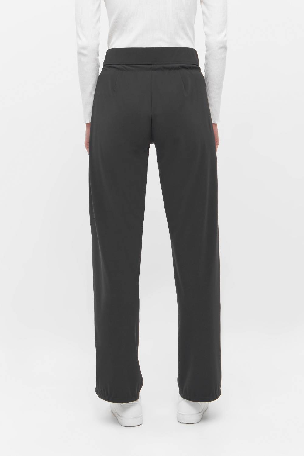 Raffaello Rossi Joggpant Straight lang Mid Waist schwarz: CANDICE STRAIGHT Top Angebot