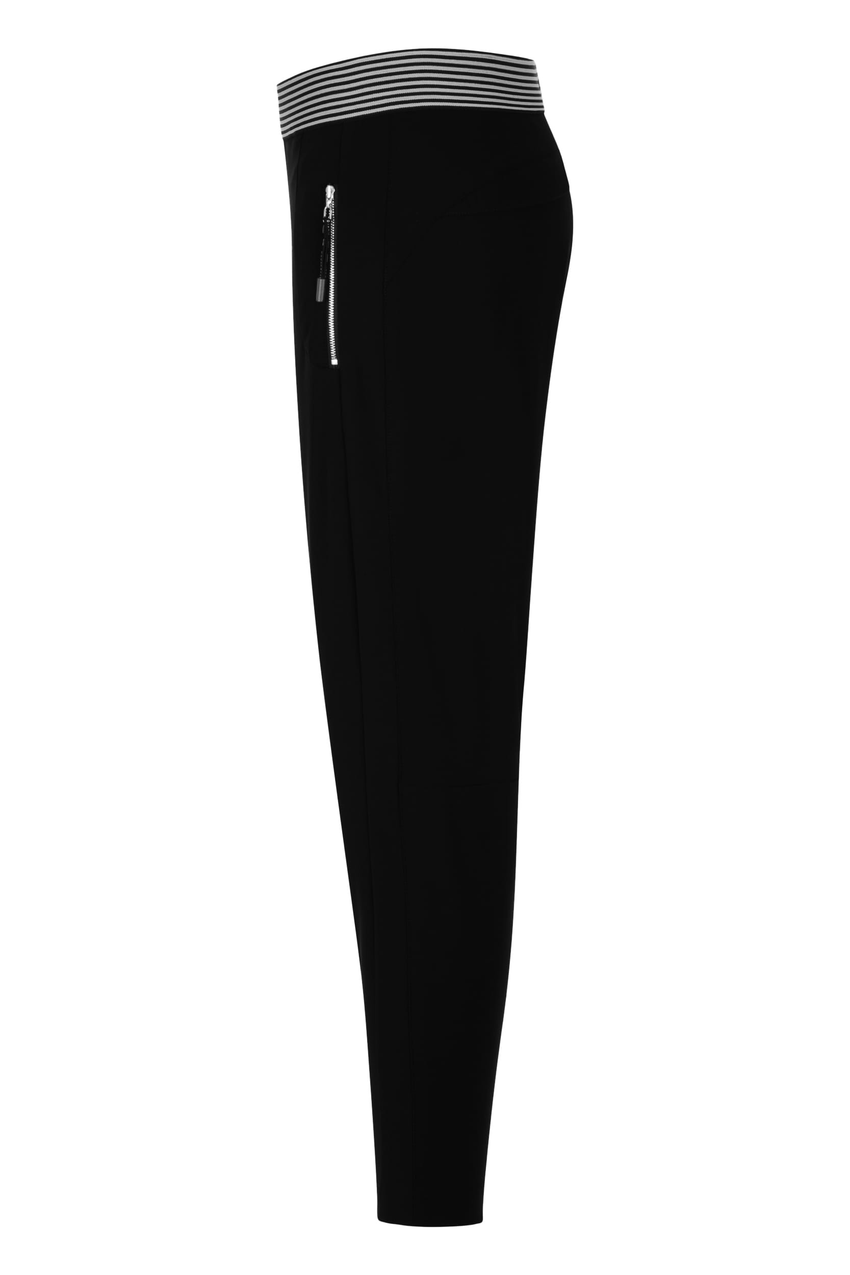 Raffaello Rossi Joggpant Relaxed verkürzt -7/8 Mid Waist schwarz: NATINA RIBBON Neuheiten