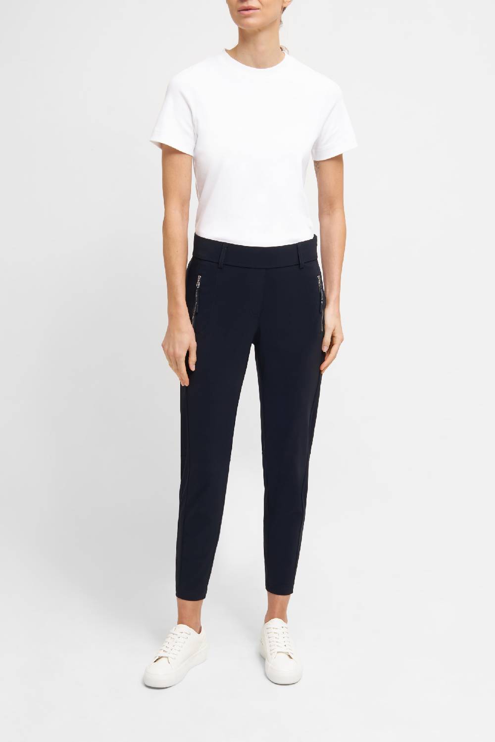 Raffaello Rossi Joggpant Relaxed verkürzt -7/8 Mid Waist schwarz: NATINA SPORT Bestseller
