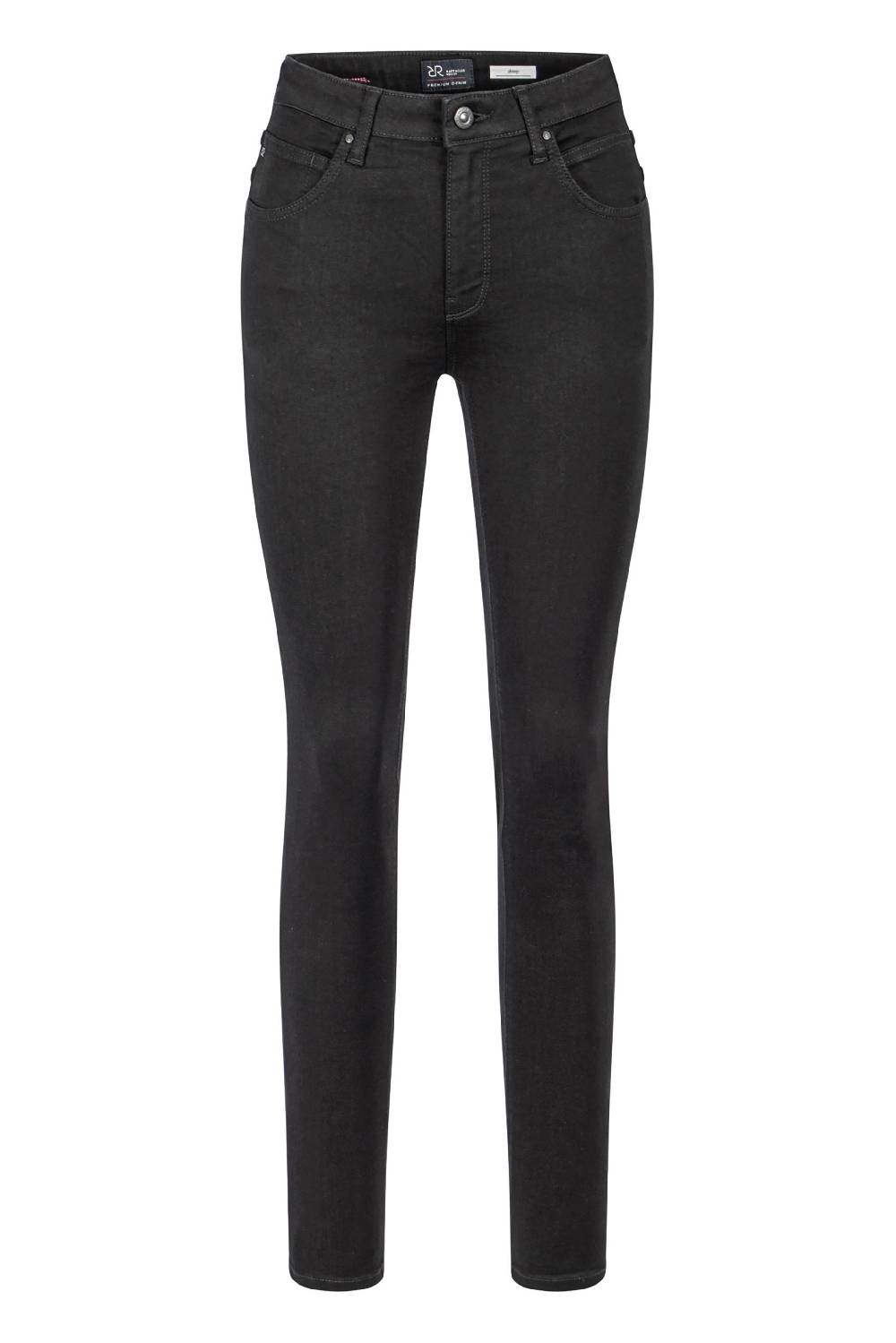 Raffaello Rossi 5-Pocket Skinny lang Mid Waist schwarz: AMAL Kauf eins, bekomm eins gratis