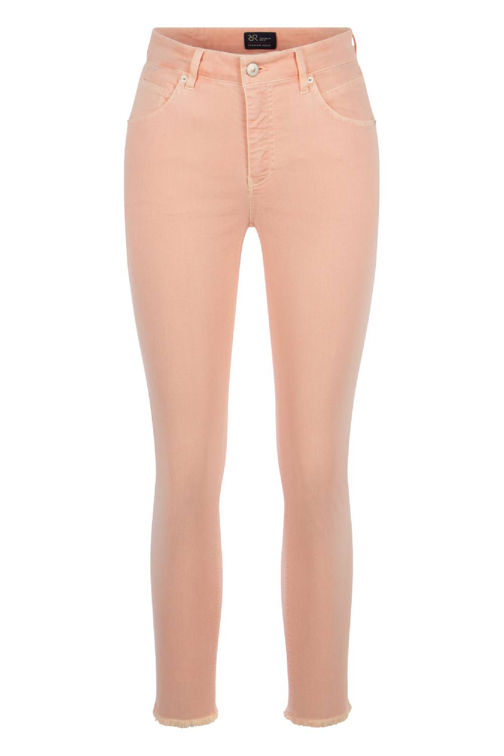 Raffaello Rossi 5-Pocket Slim verkürzt -7/8 Mid Waist rot: AMAL 7/8 Tägliche Deals