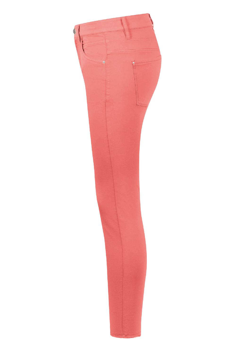 Raffaello Rossi 5-Pocket Slim verkürzt -7/8 Mid Waist rot: AMAL 7/8 Sonderangebote