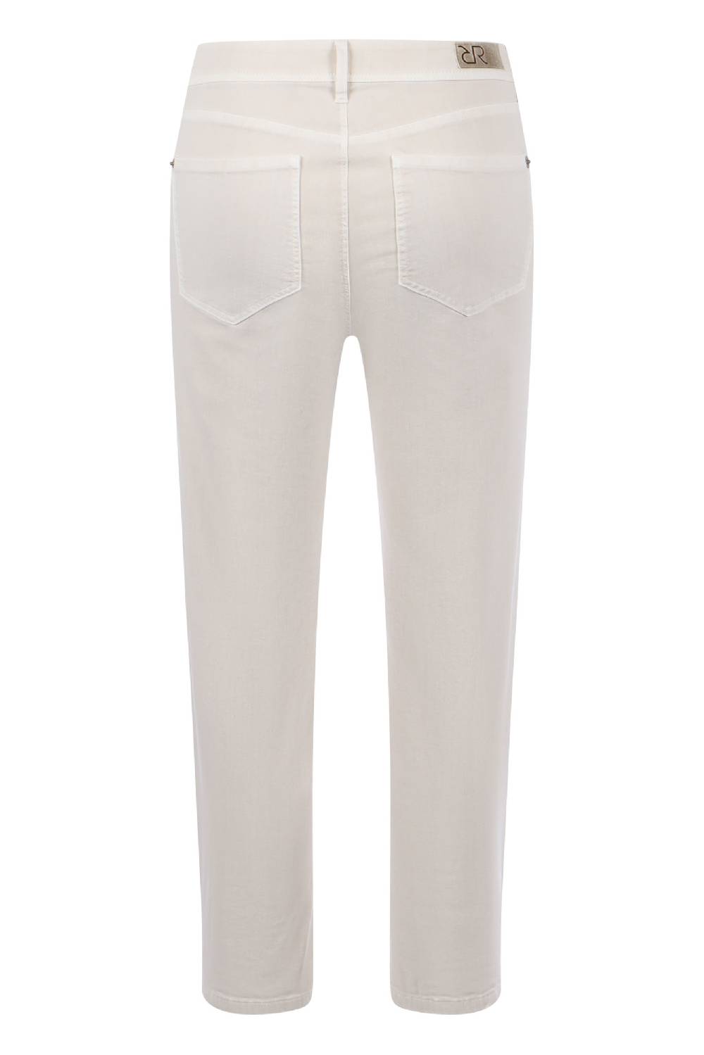 Raffaello Rossi 5-Pocket Straight verkürzt -6/8 Mid Waist beige: LEYLE 6/8 Tiefpreis