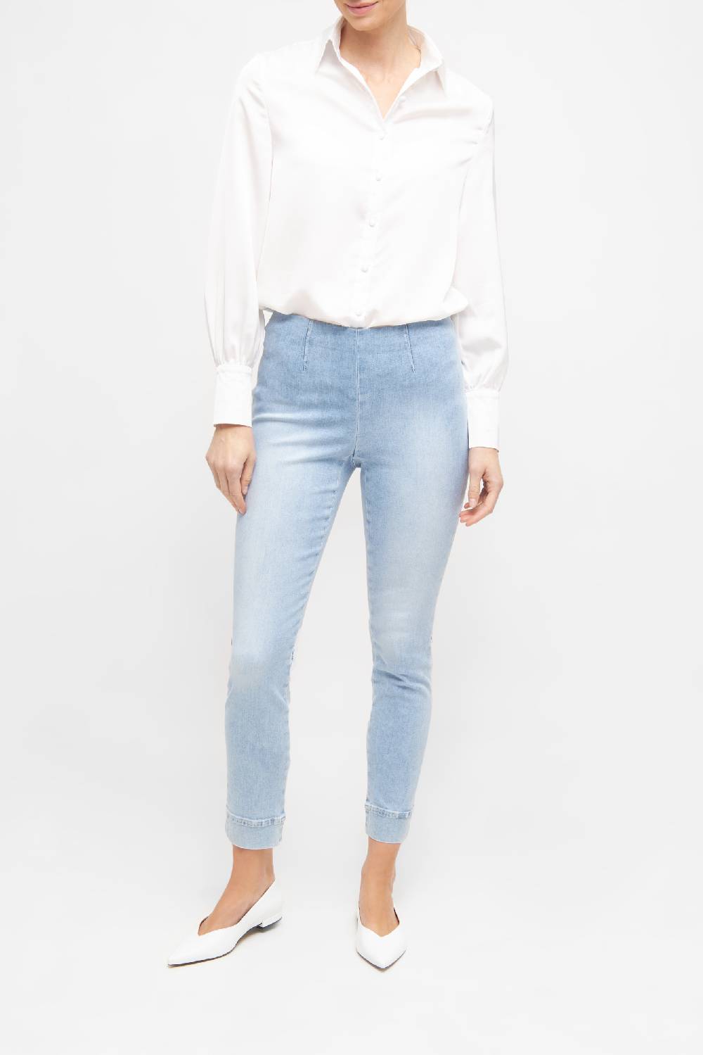 Raffaello Rossi Leggins Slim verkürzt -7/8 Low Waist grau: PENNY Wochenangebot