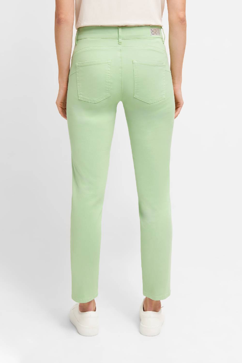 Raffaello Rossi 5-Pocket Slim verkürzt -7/8 Low Waist grün: SUZY Kostenlose Rückgabe