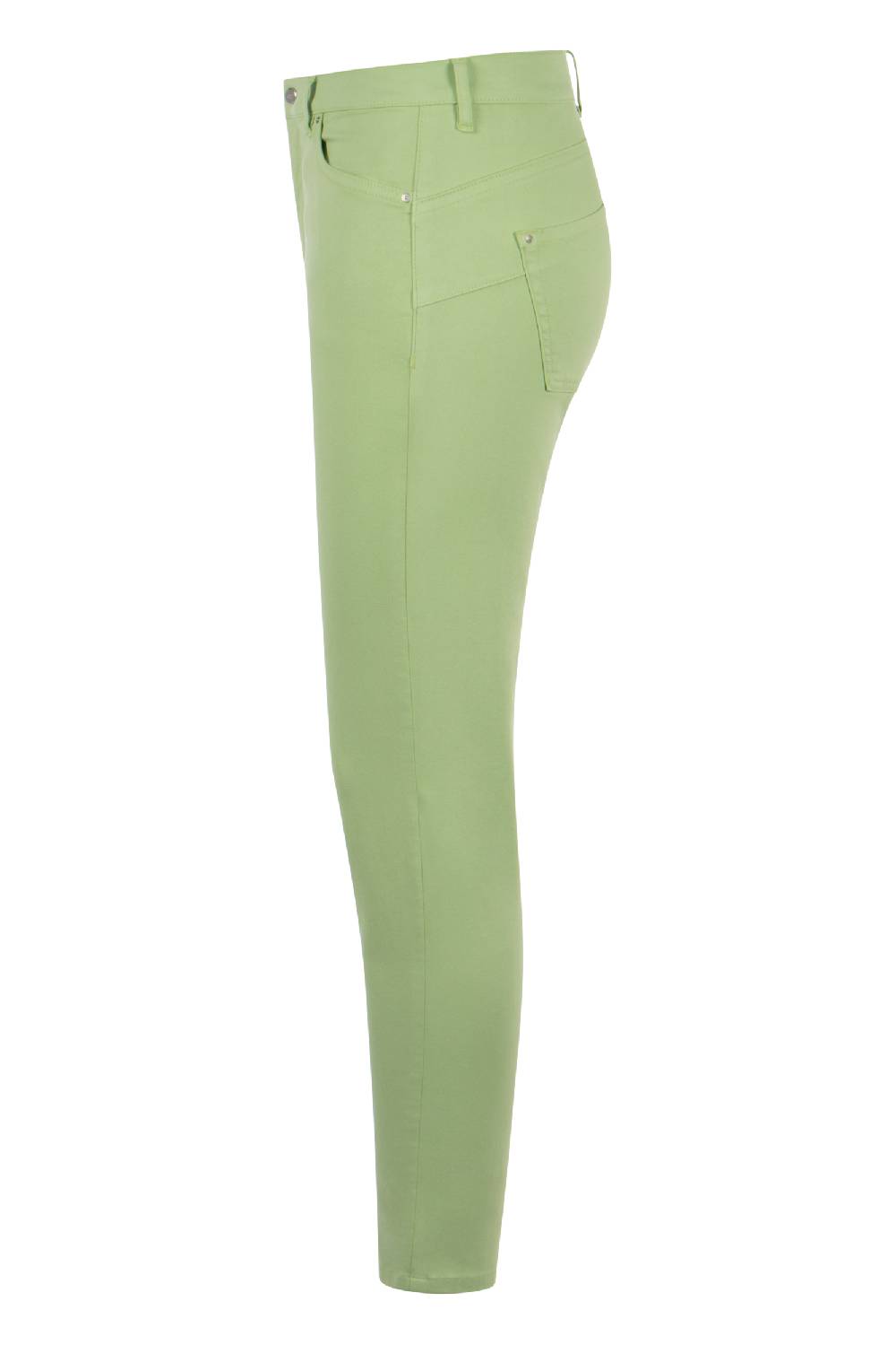 Raffaello Rossi 5-Pocket Slim verkürzt -7/8 Low Waist grün: SUZY Kostenlose Rückgabe