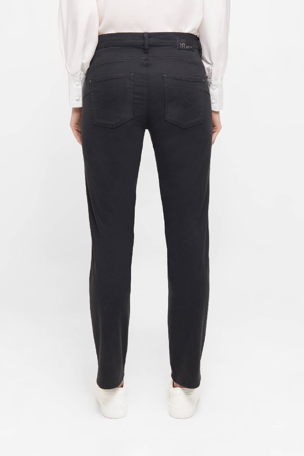 Raffaello Rossi 5-Pocket Slim lang Mid Waist schwarz: SUZY Begrenzte Freigabe