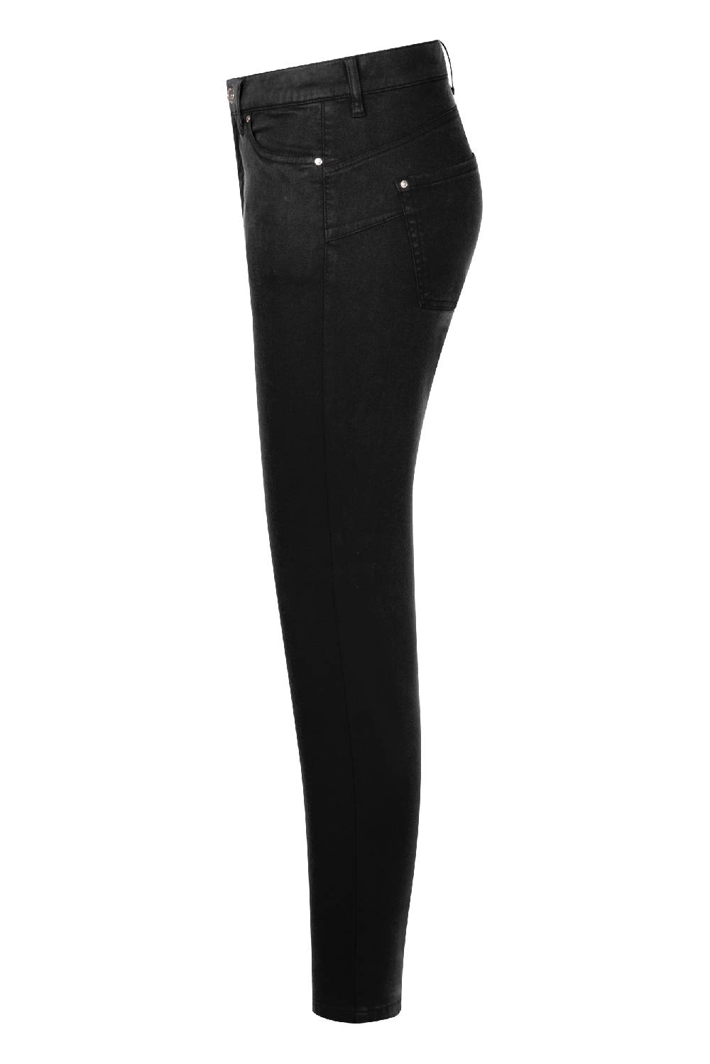 Raffaello Rossi 5-Pocket Slim lang Mid Waist schwarz: SUZY Begrenzte Freigabe