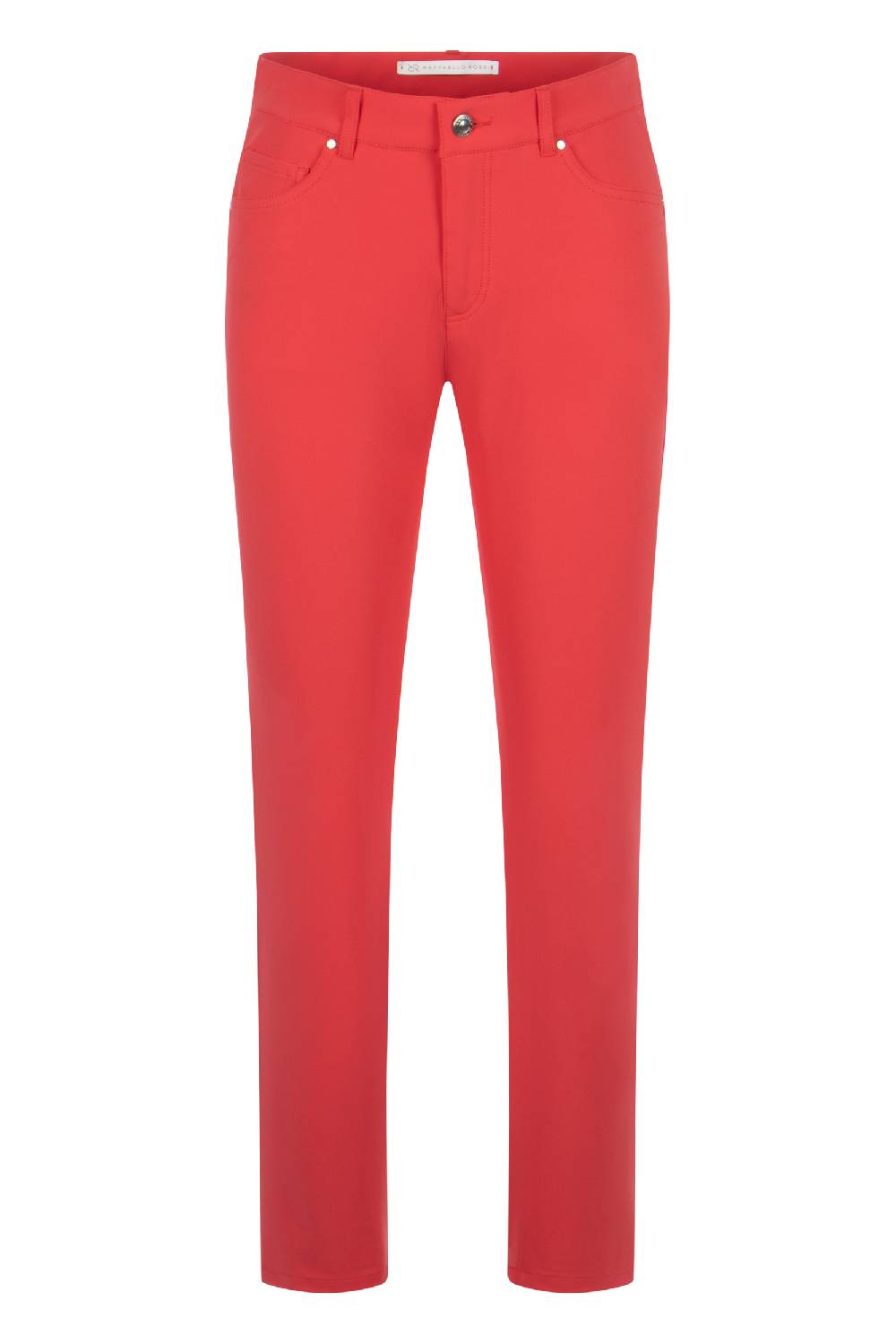 Raffaello Rossi 5-Pocket Slim verkürzt -7/8 Low Waist rot: SUZY Letzte 3 Tage