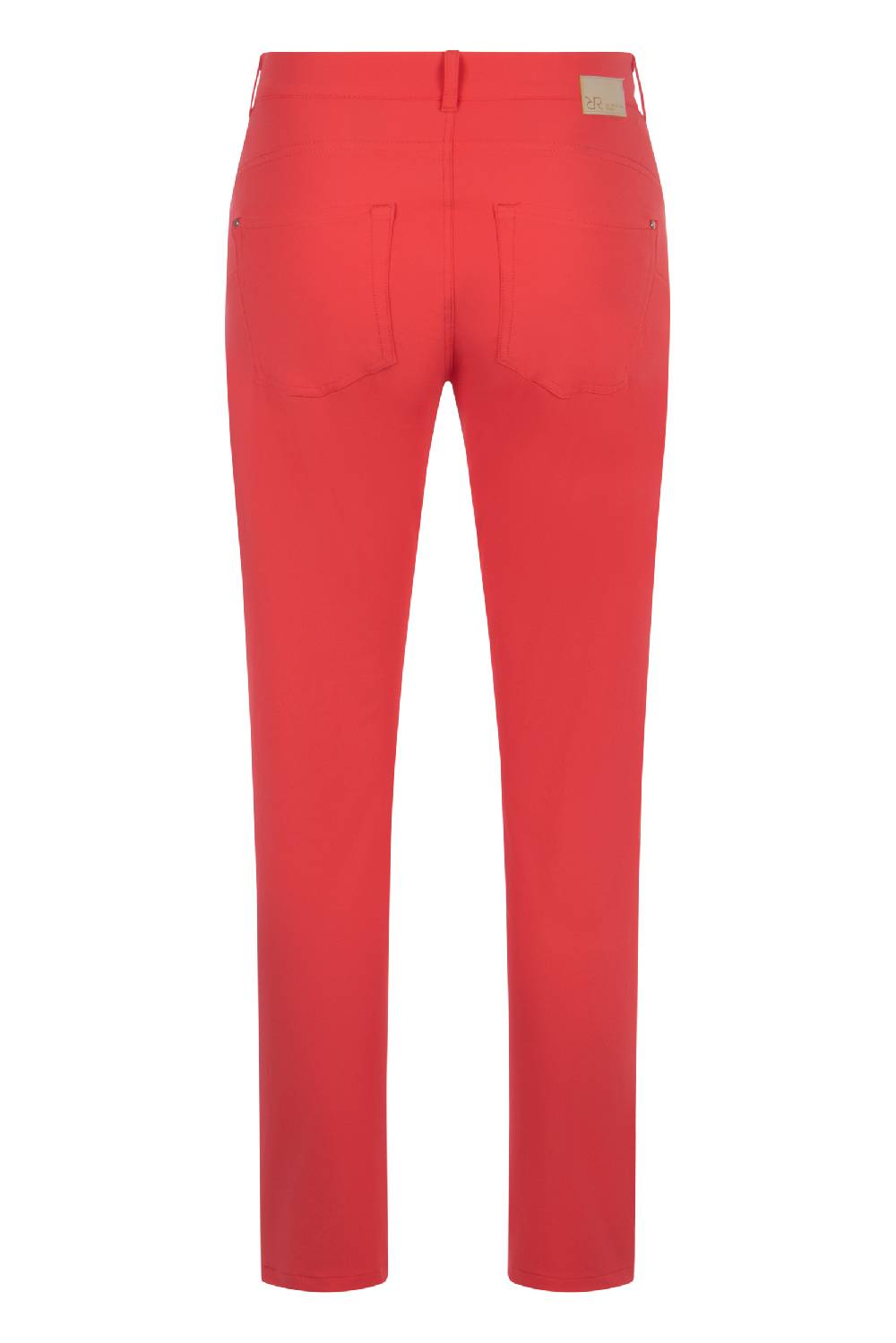 Raffaello Rossi 5-Pocket Slim verkürzt -7/8 Low Waist rot: SUZY Letzte 3 Tage