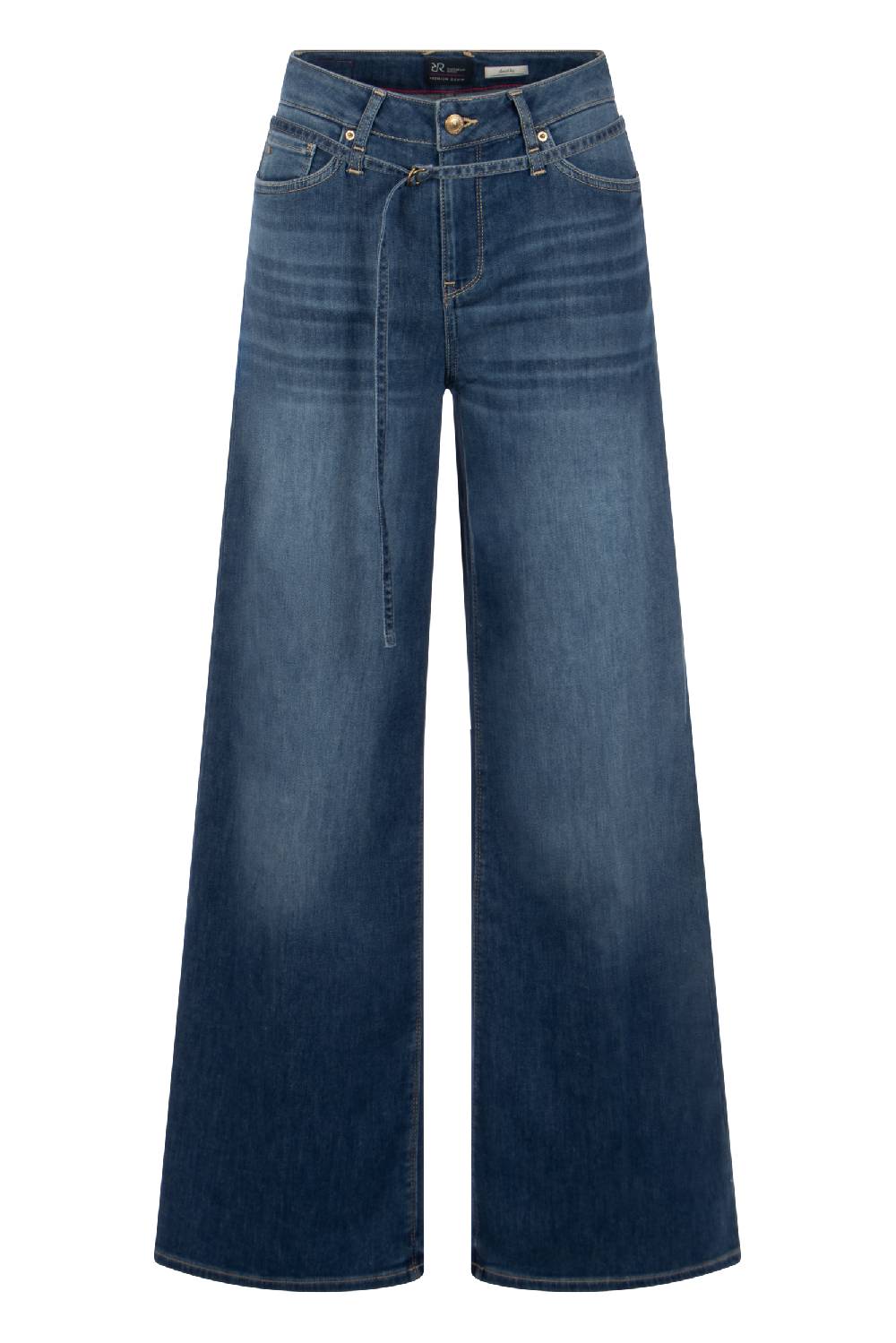 Raffaello Rossi 5-Pocket Wide Leg lang High Waist blau: SVENTY B Neueste Stile
