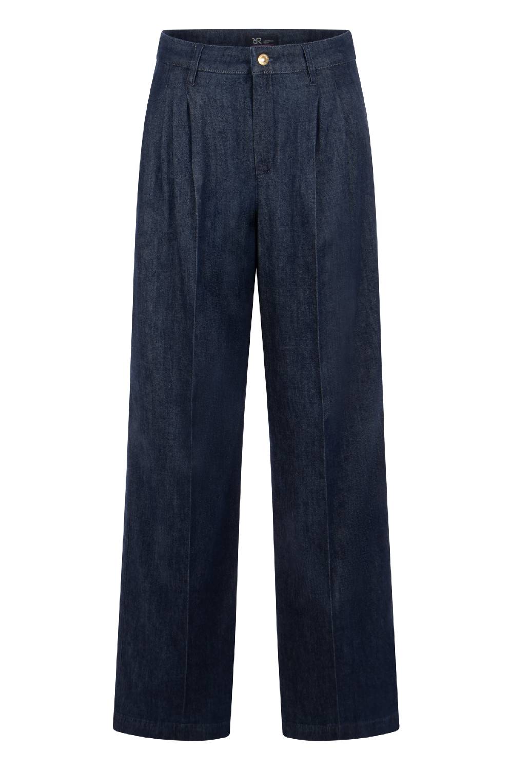 Raffaello Rossi 5-Pocket Wide Leg lang High Waist blau: TARA Letzte 2 Tage