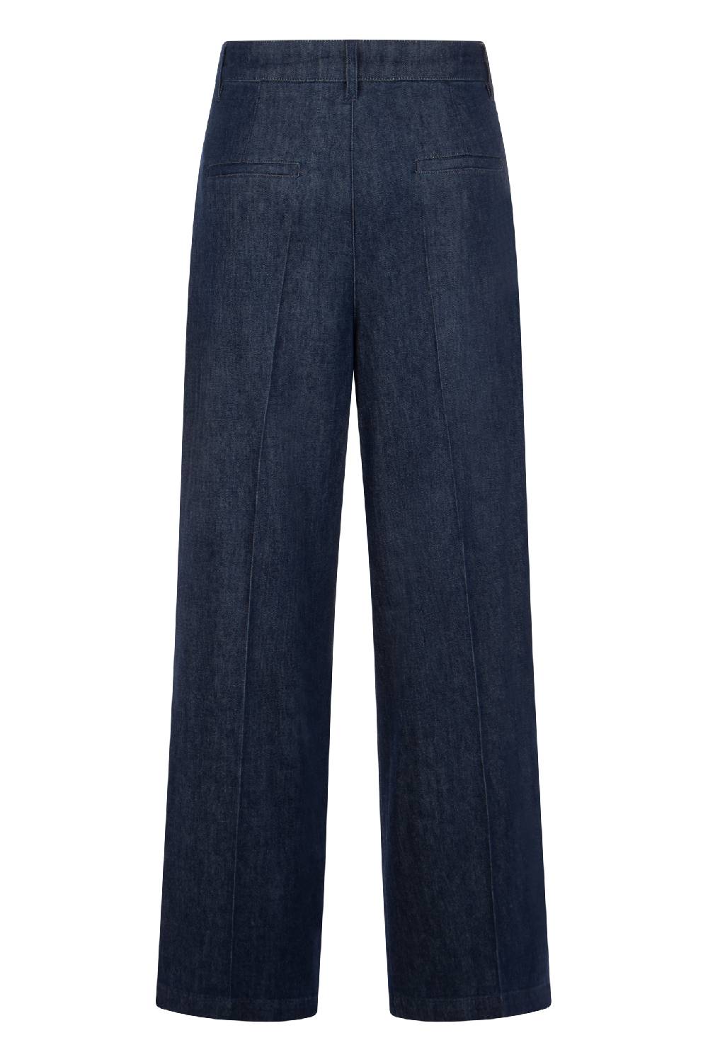Raffaello Rossi 5-Pocket Wide Leg lang High Waist blau: TARA Letzte 2 Tage