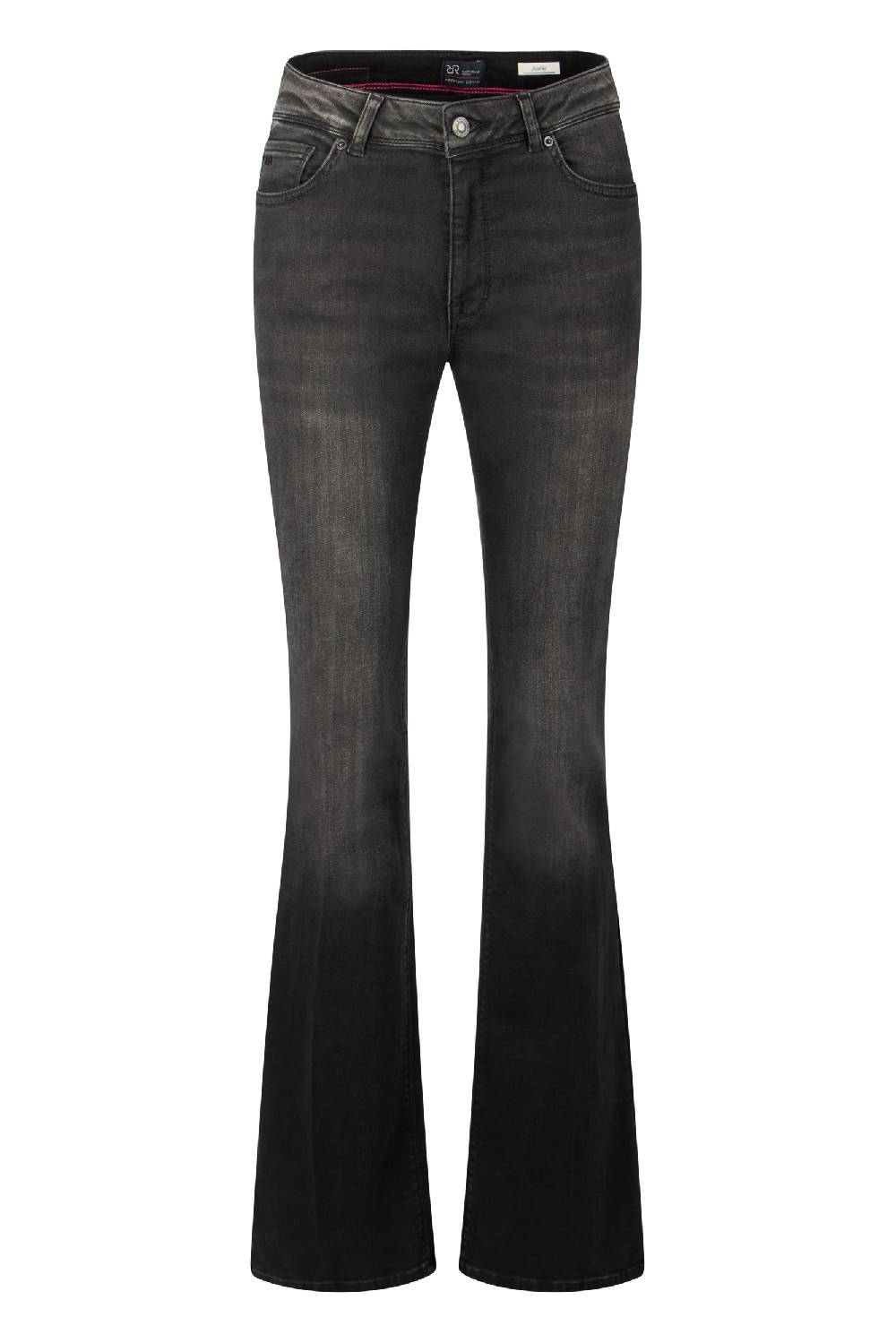 Raffaello Rossi 5-Pocket Wide Leg lang Mid Waist grau: VIC FLARED Bis zu 50% Rabatt