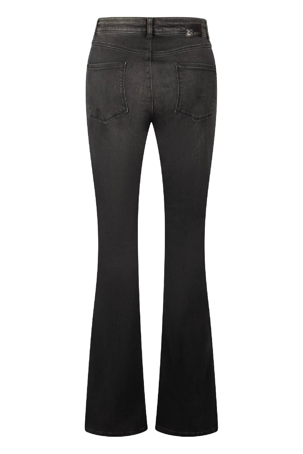 Raffaello Rossi 5-Pocket Wide Leg lang Mid Waist grau: VIC FLARED Bis zu 50% Rabatt