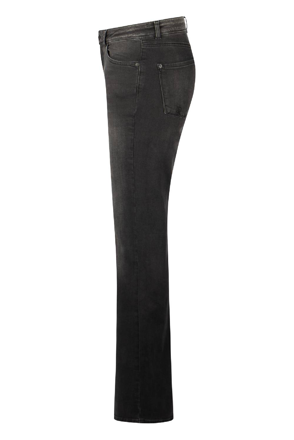 Raffaello Rossi 5-Pocket Wide Leg lang Mid Waist grau: VIC FLARED Bis zu 50% Rabatt