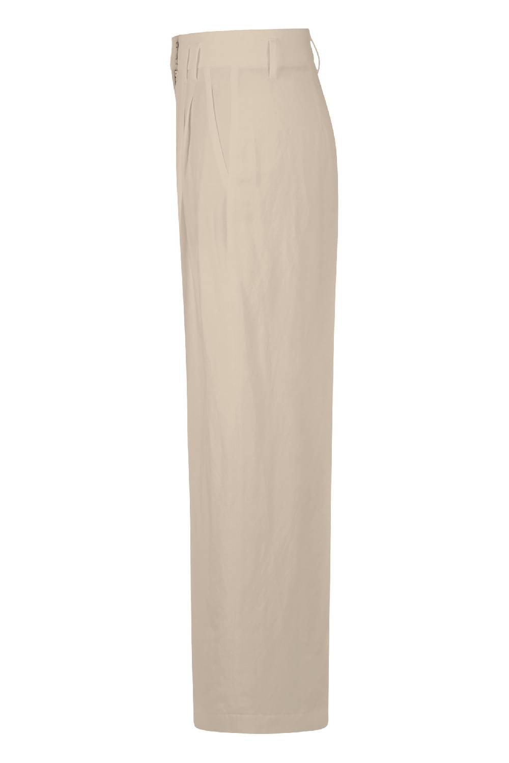 Raffaello Rossi Marlenehose Wide Leg lang High Waist beige: MAYLA Sonderangebot der Fabrik