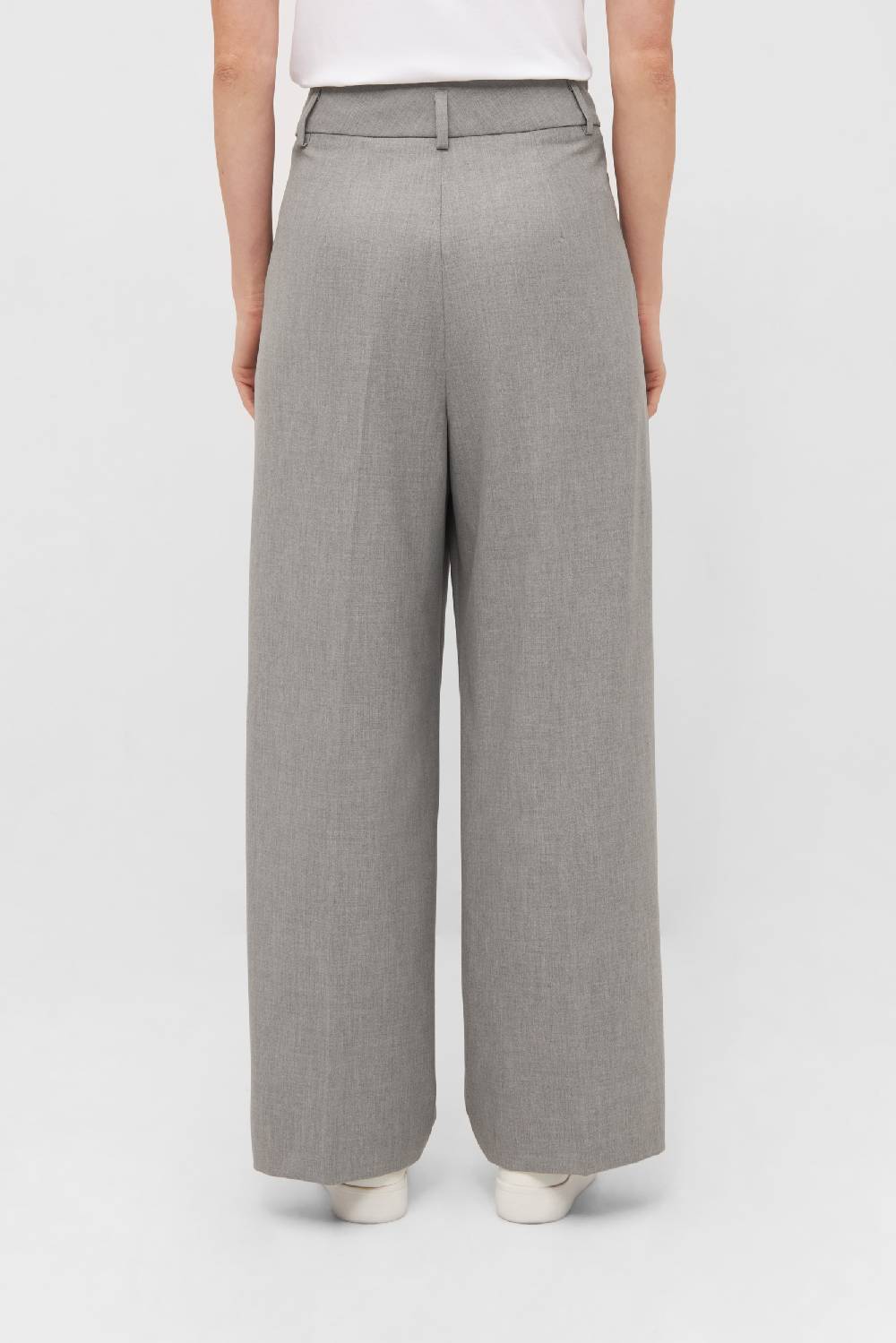 Raffaello Rossi Bundfaltenhose Wide Leg lang High Waist grau: MAYLA Vierteljährliche Förderung
